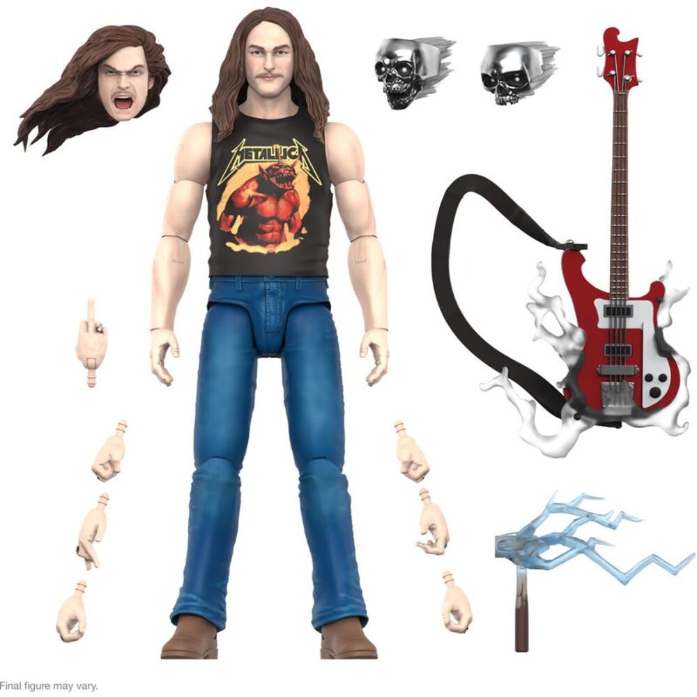 Metallica - Super7 - Cliff Burton ULTIMATES! Wave 2 - Superhero Poster